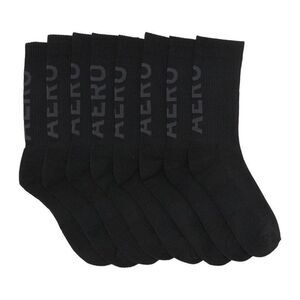 AEROPOSTALE Aero Logo Crew Socks Pack of 8